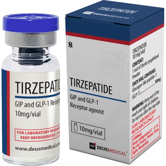 PEPTIDES Tirzepatide (Tirzepatide GIP and GLP-1 Receptor Agonist) IN VIALS Deus Medical